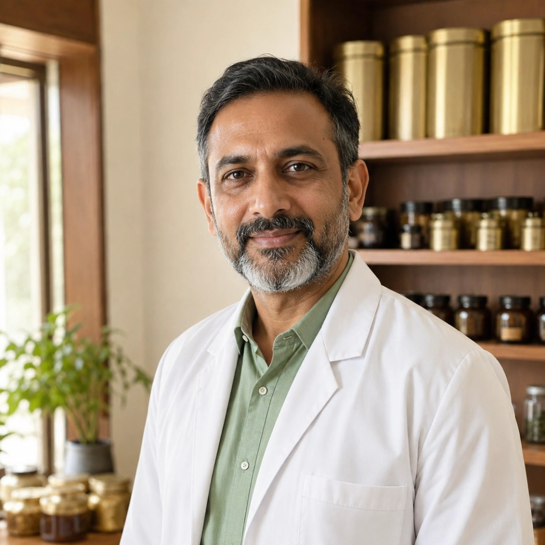 Dr. Anand Menon, Ayurvedic physician at Aurelle Ayurveda
