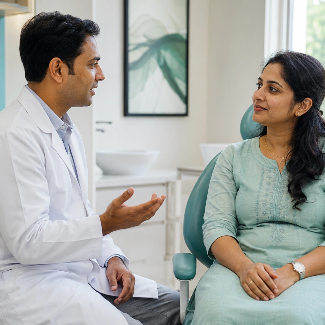 A consultation at Aurelle Dental