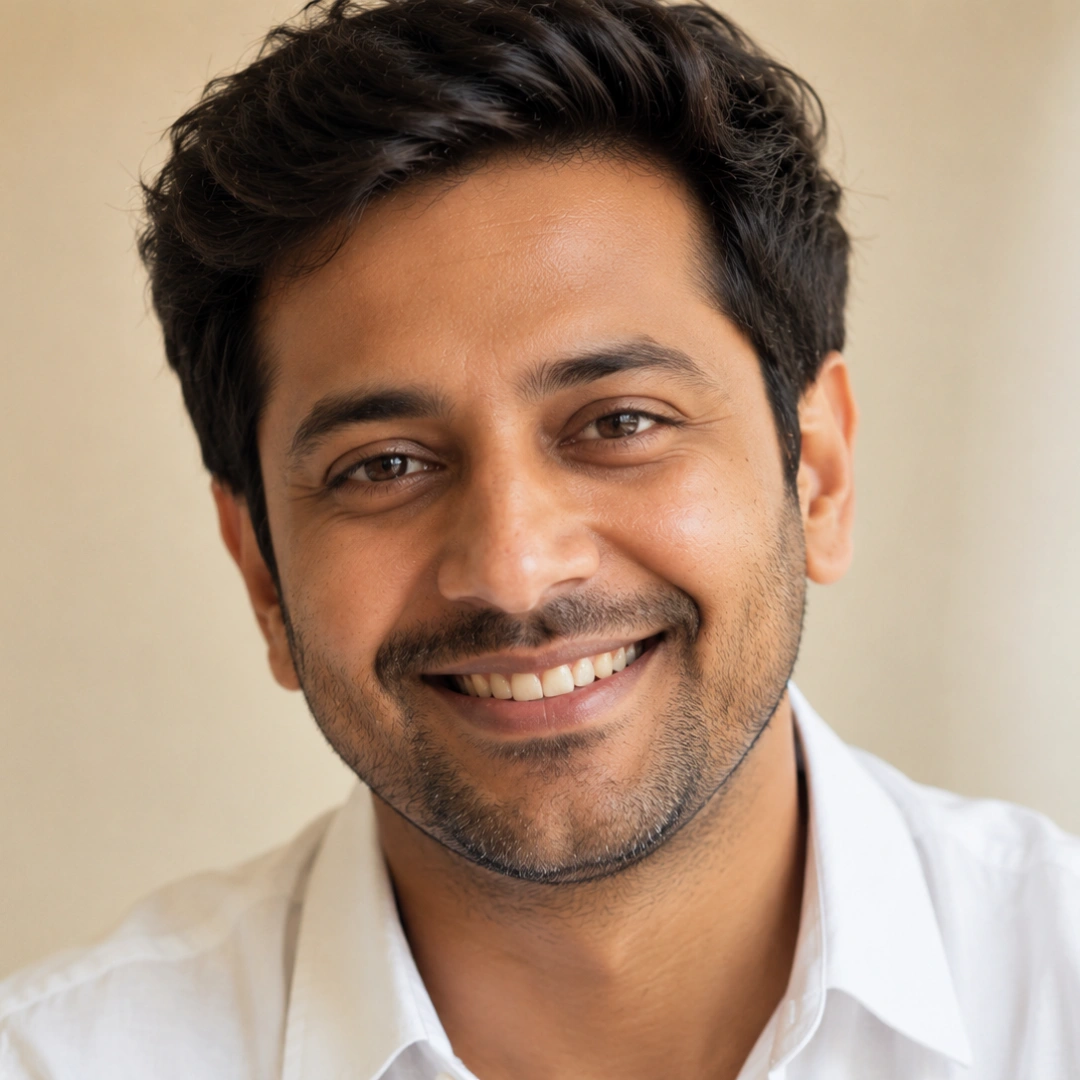 Portrait of Karthik M., an Aurelle Dental patient